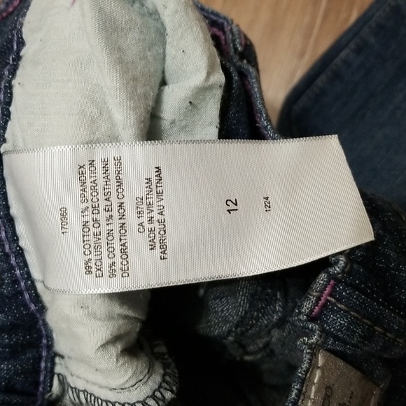 (12) Levi's Denim Skinny Youth Girl's Farmhouse Western Country Rodeo Jeans Wow - Picture 4 of 7